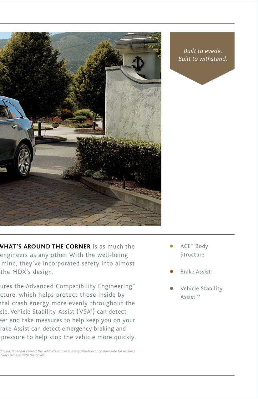 2013 Acura MDX Brochure Page 44
